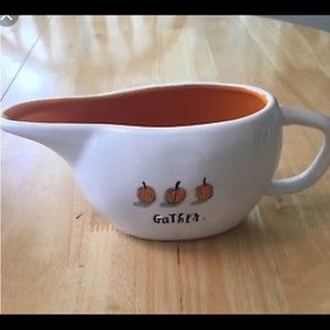Rae Dunn pumpkin icon gravy boat
